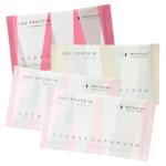 妊活プロテイン モトクルの夫婦セットの3種セットです。チョコレート味がメインのセットです。